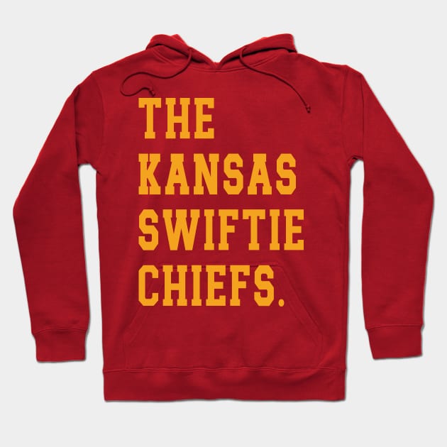 The Kansas Swiftie Chiefs. v7 Hoodie by Emma